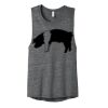 Women's Flowy Scoop Muscle Tank Thumbnail