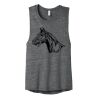 Women's Flowy Scoop Muscle Tank Thumbnail