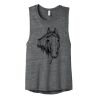 Women's Flowy Scoop Muscle Tank Thumbnail