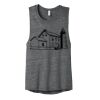 Women's Flowy Scoop Muscle Tank Thumbnail