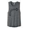Women's Flowy Scoop Muscle Tank Thumbnail