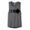 Women's Flowy Scoop Muscle Tank Thumbnail