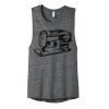 Women's Flowy Scoop Muscle Tank Thumbnail