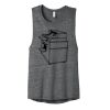 Women's Flowy Scoop Muscle Tank Thumbnail