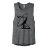 Women's Flowy Scoop Muscle Tank Thumbnail
