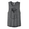 Women's Flowy Scoop Muscle Tank Thumbnail