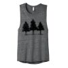 Women's Flowy Scoop Muscle Tank Thumbnail
