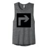 Women's Flowy Scoop Muscle Tank Thumbnail