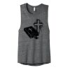 Women's Flowy Scoop Muscle Tank Thumbnail