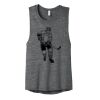 Women's Flowy Scoop Muscle Tank Thumbnail