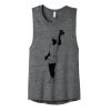 Women's Flowy Scoop Muscle Tank Thumbnail