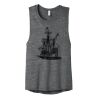 Women's Flowy Scoop Muscle Tank Thumbnail
