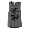 Women's Flowy Scoop Muscle Tank Thumbnail