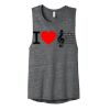 Women's Flowy Scoop Muscle Tank Thumbnail