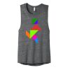 Women's Flowy Scoop Muscle Tank Thumbnail