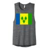 Women's Flowy Scoop Muscle Tank Thumbnail