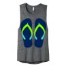 Women's Flowy Scoop Muscle Tank Thumbnail