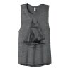 Women's Flowy Scoop Muscle Tank Thumbnail