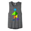 Women's Flowy Scoop Muscle Tank Thumbnail