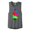 Women's Flowy Scoop Muscle Tank Thumbnail