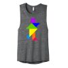 Women's Flowy Scoop Muscle Tank Thumbnail