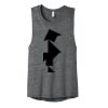 Women's Flowy Scoop Muscle Tank Thumbnail
