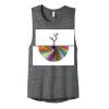 Women's Flowy Scoop Muscle Tank Thumbnail