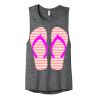 Women's Flowy Scoop Muscle Tank Thumbnail