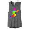 Women's Flowy Scoop Muscle Tank Thumbnail