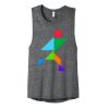 Women's Flowy Scoop Muscle Tank Thumbnail