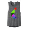 Women's Flowy Scoop Muscle Tank Thumbnail