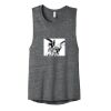 Women's Flowy Scoop Muscle Tank Thumbnail