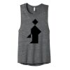 Women's Flowy Scoop Muscle Tank Thumbnail