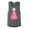 Women's Flowy Scoop Muscle Tank Thumbnail