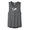 Women's Flowy Scoop Muscle Tank Thumbnail