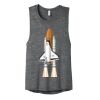 Women's Flowy Scoop Muscle Tank Thumbnail