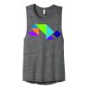 Women's Flowy Scoop Muscle Tank Thumbnail