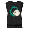 Women's Flowy Muscle Tee With Rolled Cuffs Thumbnail