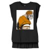 Women's Flowy Muscle Tee With Rolled Cuffs Thumbnail