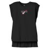 Women's Flowy Muscle Tee With Rolled Cuffs Thumbnail