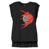 Women's Flowy Muscle Tee With Rolled Cuffs Thumbnail