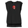 Women's Flowy Muscle Tee With Rolled Cuffs Thumbnail