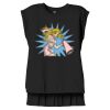 Women's Flowy Muscle Tee With Rolled Cuffs Thumbnail