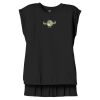 Women's Flowy Muscle Tee With Rolled Cuffs Thumbnail