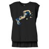 Women's Flowy Muscle Tee With Rolled Cuffs Thumbnail