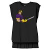Women's Flowy Muscle Tee With Rolled Cuffs Thumbnail
