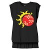 Women's Flowy Muscle Tee With Rolled Cuffs Thumbnail
