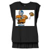 Women's Flowy Muscle Tee With Rolled Cuffs Thumbnail