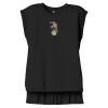 Women's Flowy Muscle Tee With Rolled Cuffs Thumbnail