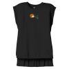 Women's Flowy Muscle Tee With Rolled Cuffs Thumbnail